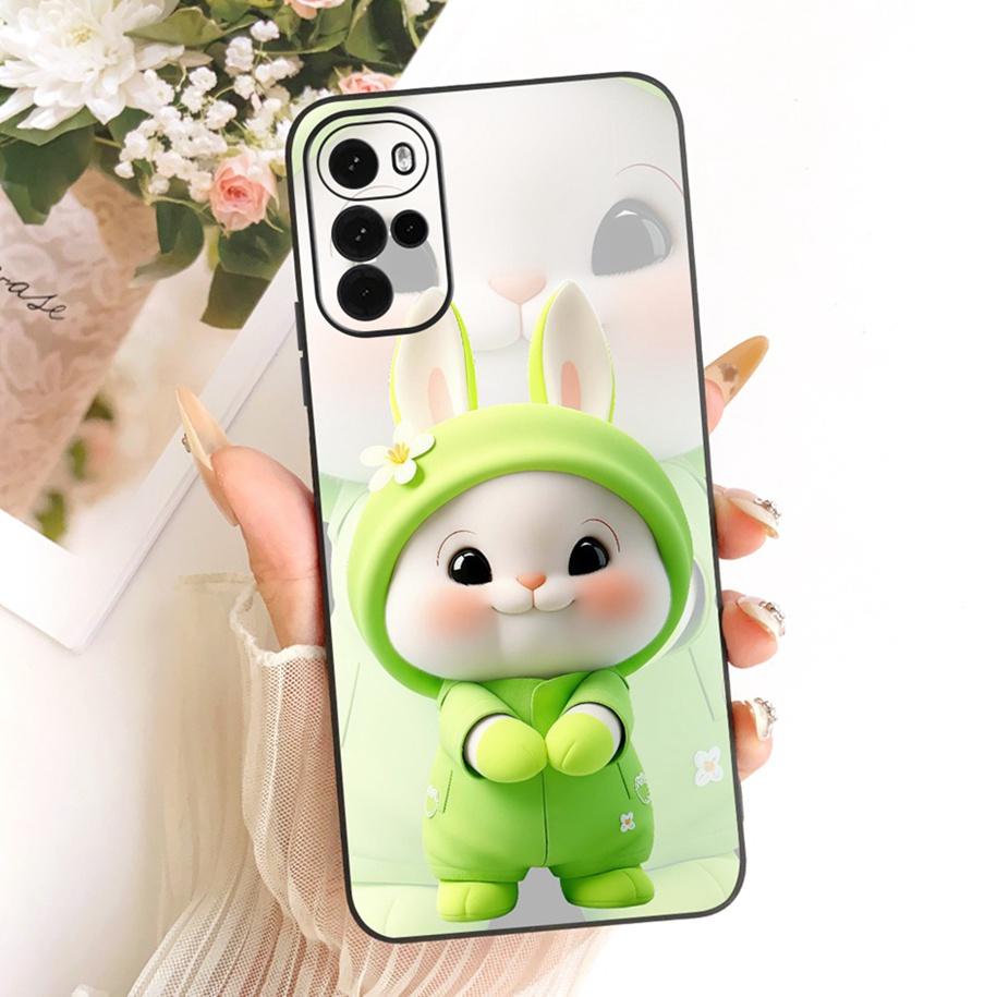 For Motorola Moto G22 G32 G42 Case XT2231-1 XT2235-2 XT2235-2 Cute Cat Butterfly Cartoon Soft Cover For Moto G62 5G MotoG42 Capa