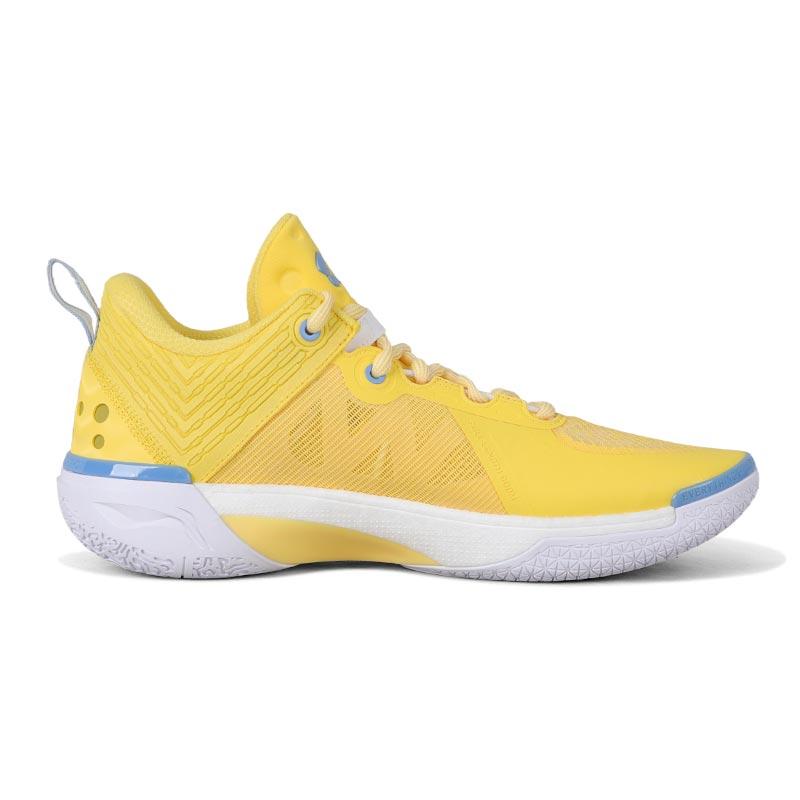 Li Ning Wade Shadow 6 Тканевые низкие баскетбольные кроссовки Мужские Кастард ABPV021-11
