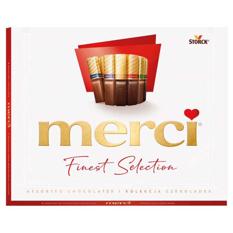 Merci Finest Selection Коллекция шоколада 250 г (20 штук)