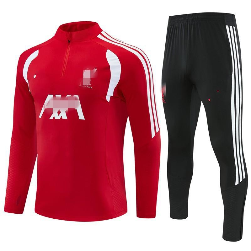 Kids Football Training Set Long Sleeve Sportswear Boys Girls Youth