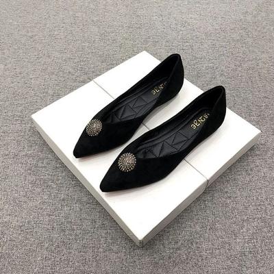 Модные зеленые туфли с острым носком на низком каблуке, элегантные женские туфли 2024 года, черные мокасины, женская летняя обувь, обычная кожа, повседневный шик, точка