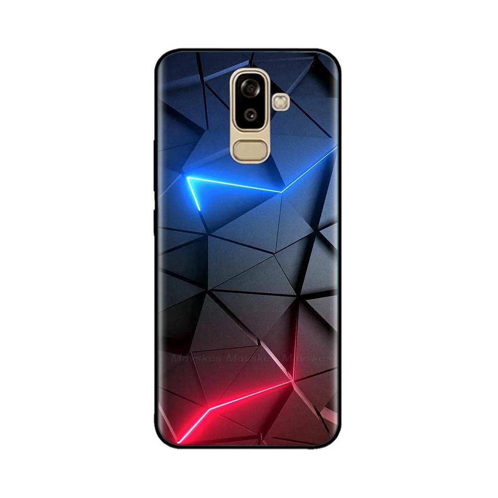 Милый силиконовый чехол для телефона Samsung Galaxy A8 2018 A530F SM-A530F Мягкий ТПУ Funda Coque для Samsung A8 Plus 2018 A8+ A730F