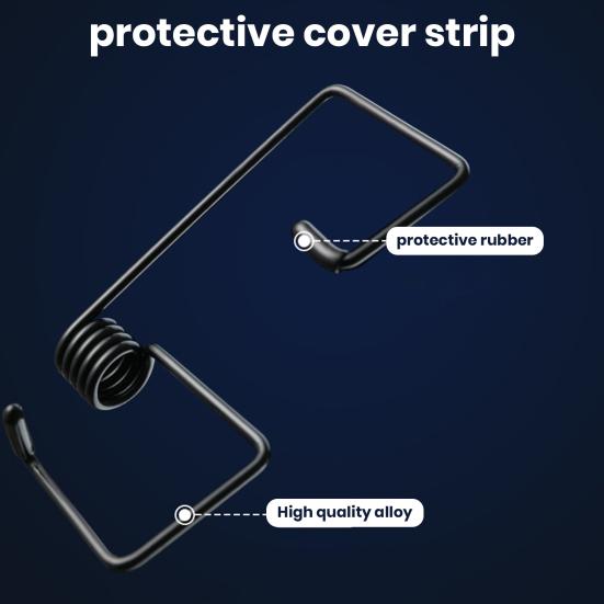 Усилитель пружины рычага стеклоочистителя ветрового стекла Улучшенная видимость Универсальный простой в установке комплект пружин давления рычага стеклоочистителя автомобиля