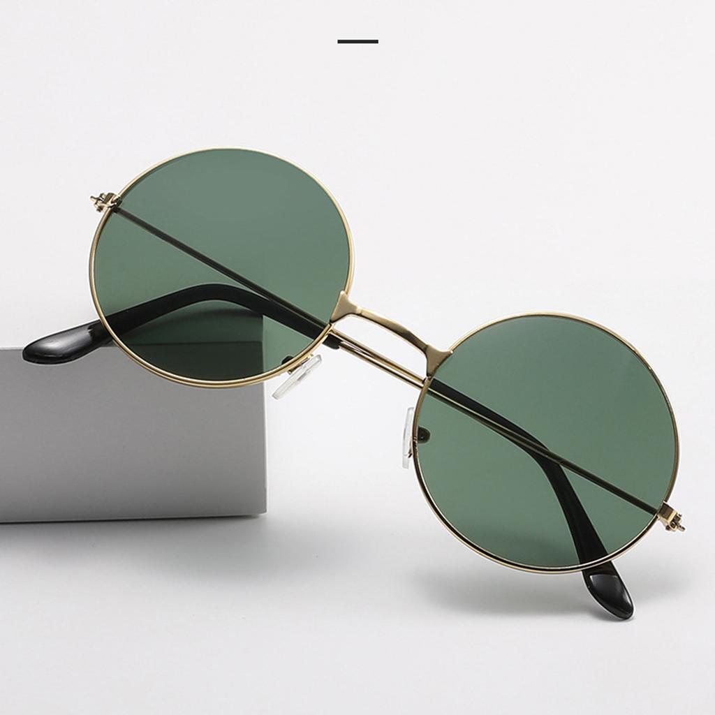 Fashion Children's Round Frame Sunglasses Male Baby Color Film Reflective Round Prince Glasses Trendy Female Child Sunglasses
