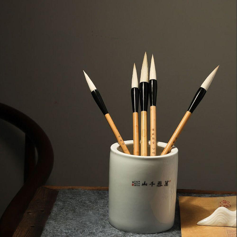 Масло Акварель Китайская каллиграфия Кисть Традиционное искусство Кисть Акварель