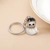 6pcs Mini Skull Car Keyring Resin Craft Skeleton Keychain Halloween Ghost Pendant  Unisex