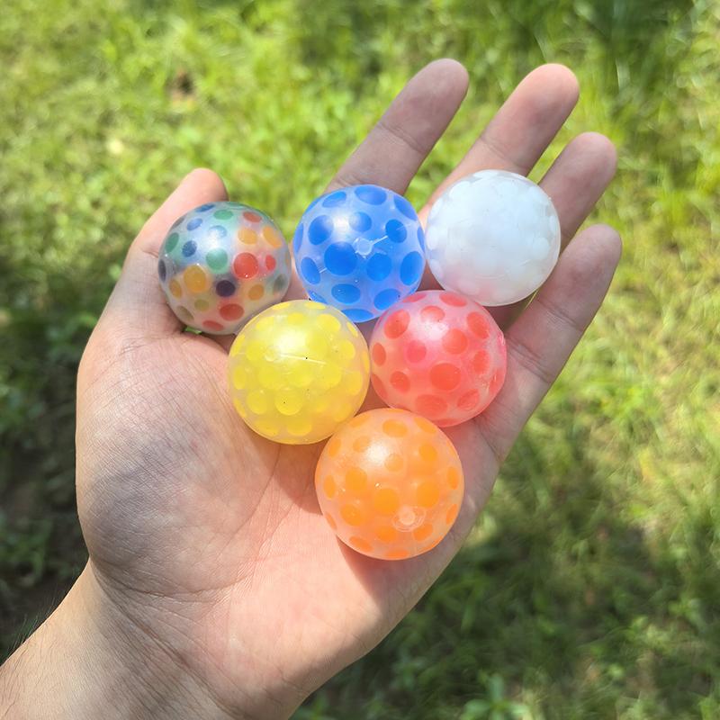 10/20/30Pcs Squishy Stress Ball Kids Birthday Party Favors Pinata Filler 3.5cm Squeeze Ball Sensory Toys Boy Girl Christmas Gift