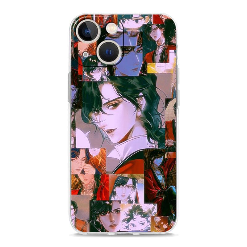 Чехол для телефона iPhone 18 15 14 13 12 Mini 11 Pro Max XS X XR 7 8 Plus Прозрачный ударопрочный ТПУ чехол Благословение Небесного Чиновника