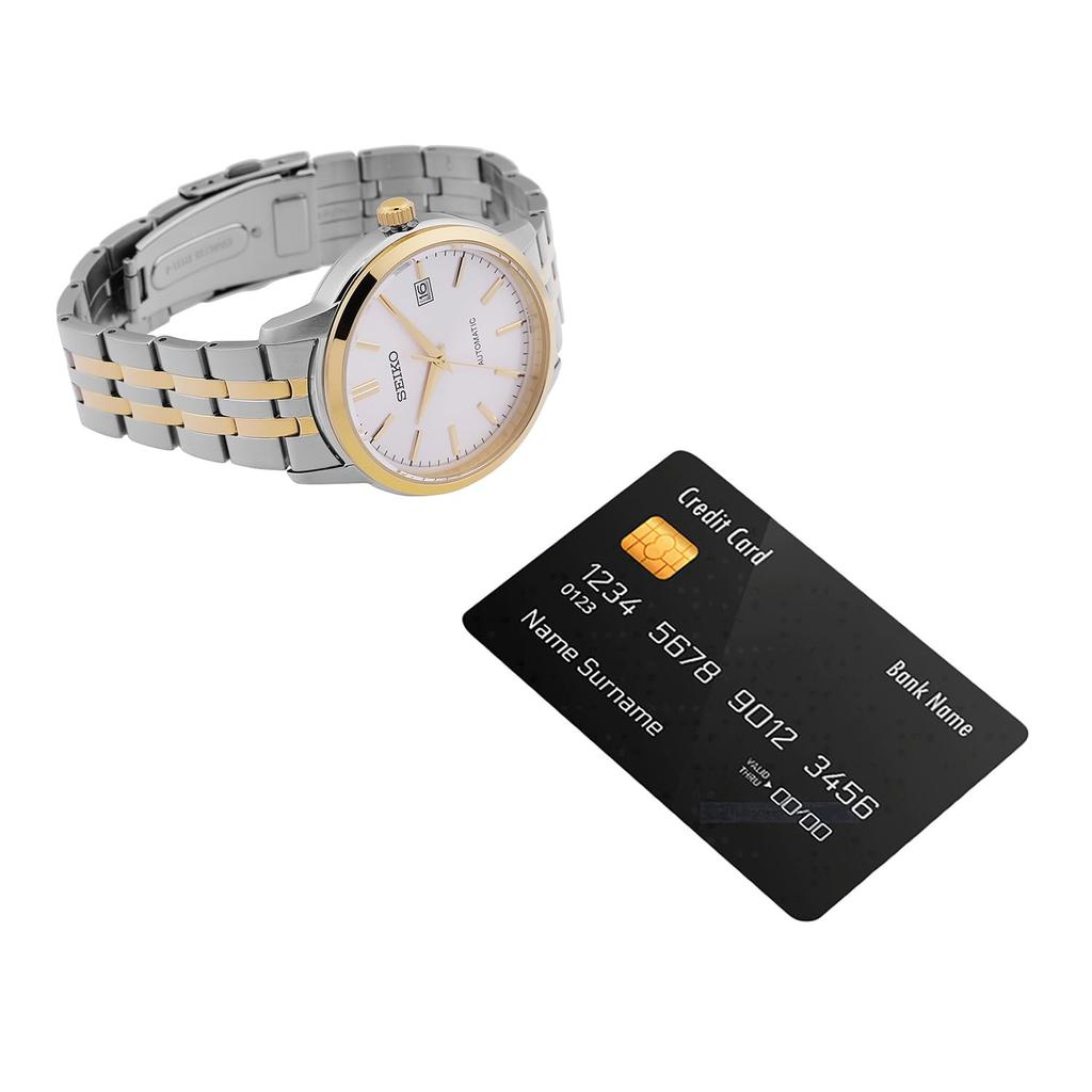 Seiko Часы SEIKO 5 SPORTS Overseas, модель с автоматическим заводом, спортивные, серебряно-золотые, комбинированные, SRPH92K1, мужские [реимпортированный продукт]