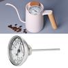 1/2 NPT Thread Stainless Steel Dial Thermometer Homebrew Kettle Thermometer 0?220 Fahrenheit  /?10?100 Celsius