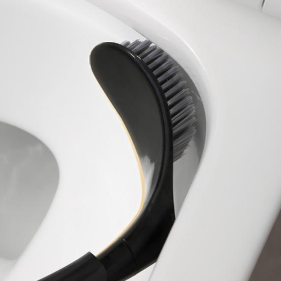 Набор туалетных ершиков с вентилируемым основанием, щетка в форме лебедя для мощной чистки ванной комнаты