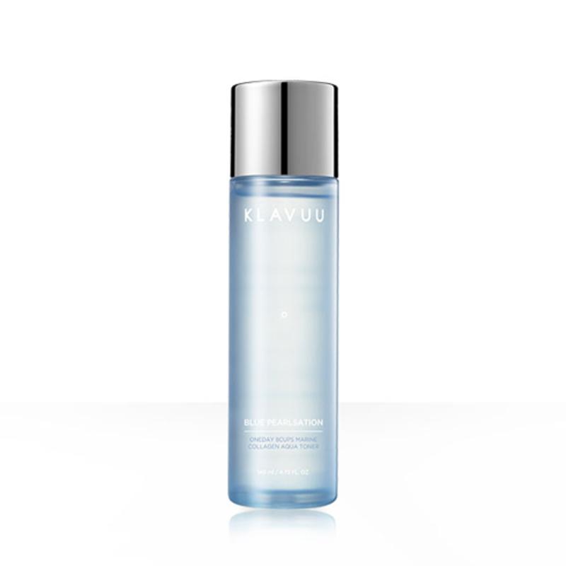 Klavuu Blue Pearlsation Однодневный Тонер для лица с морским коллагеном Aqua Toner, 8 стаканов