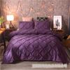Высококачественное постельное белье Hand Twist Dot Solid Color Quilt Cover Подушка Чехол Комплект