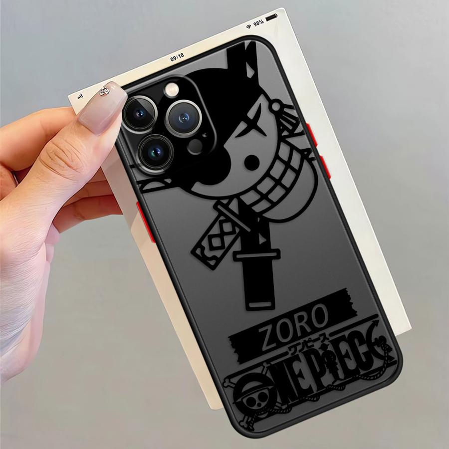 Чехол для телефона One Piece Зоро Луффи для iPhone XR XS X 14 15 Pro Max 6s 11 Pro Max 16 Pro 13 Pro 16e 7 8 SE SE 12 Mini Чехол из ТПУ