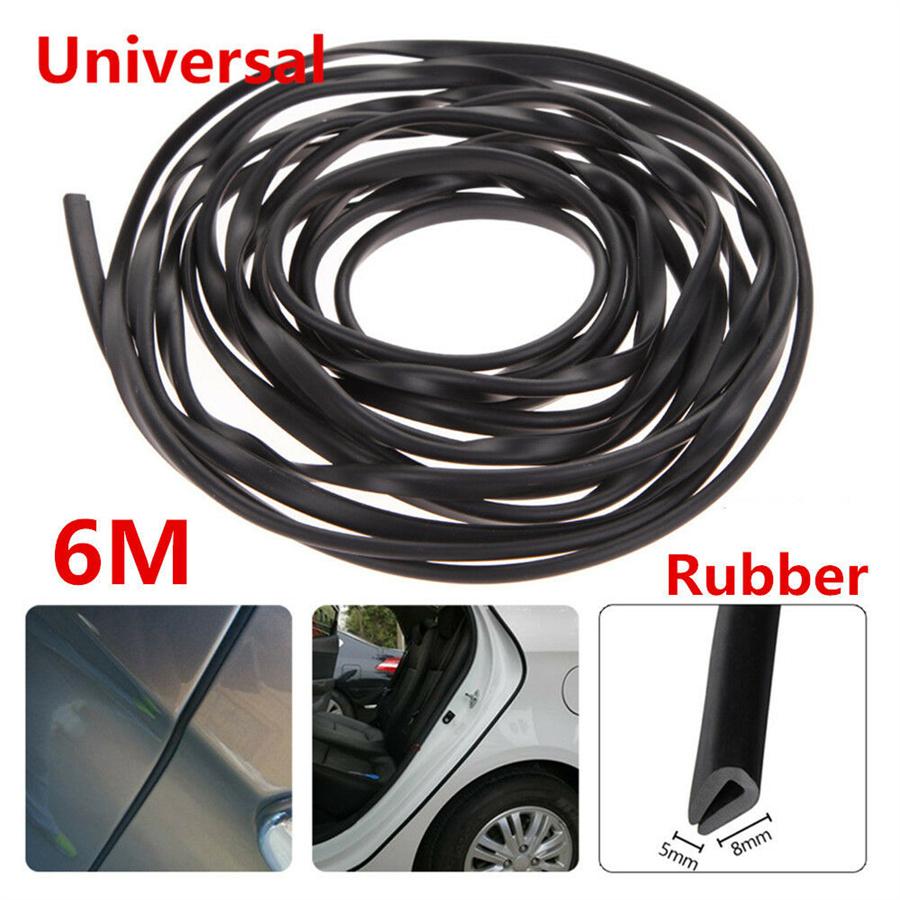Сделай сам 6 м U-образный молдинг двери автомобиля для бездорожья резиновая полоса отделка защита кромки