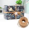 200M Paper Raffia Ribbon Cord Craft Twine Rope String DIY Chocolate