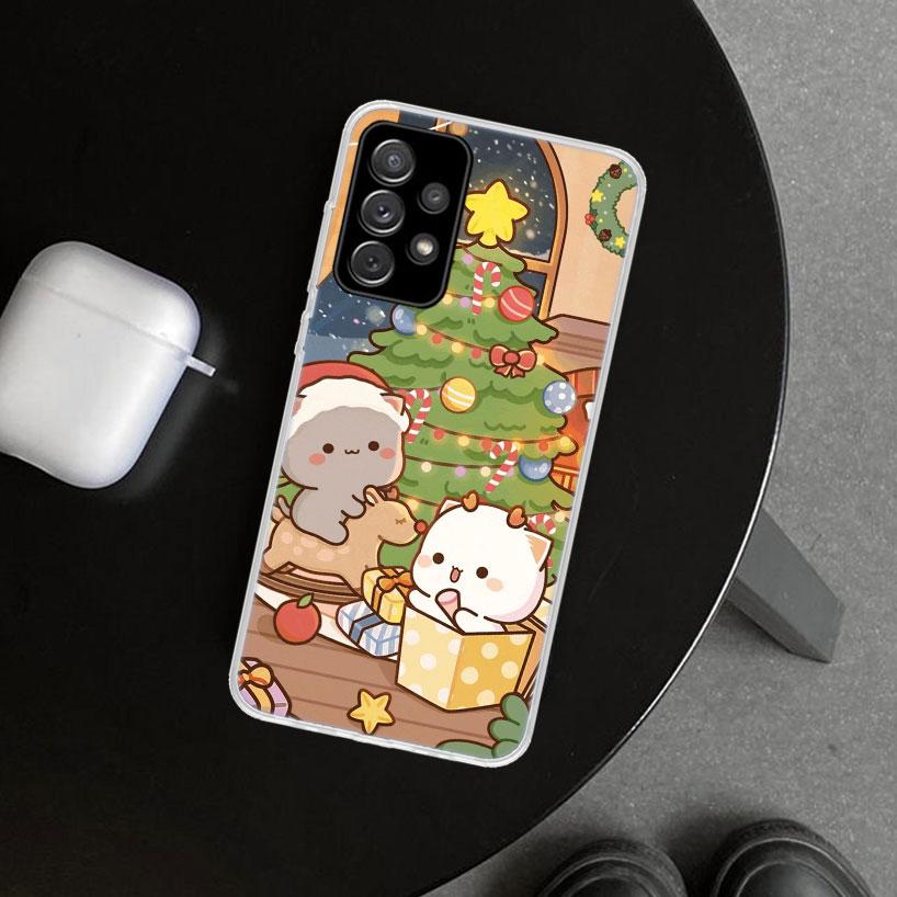 Мультяшный Милый Чехол Bubu Dudu для Samsung Galaxy A12 A22 A32 A52 A72 A02S A51 A50S A31 A20S A10S Note 20 Ultra 10 Plus