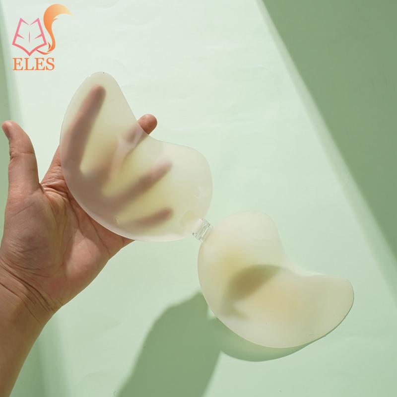 A/B/C/D Cup Invisible Silicone Bra  Lady Nipple Cover Push Up Sexy Strapless Thin Bra Stealth Adhesive Backless Breast Sticker Bras