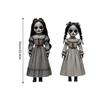 Halloween Decorations, Scary Ghost Girl Doll Yard Stakes for Outdoor Garden, Haunted House Ground Insert Signs