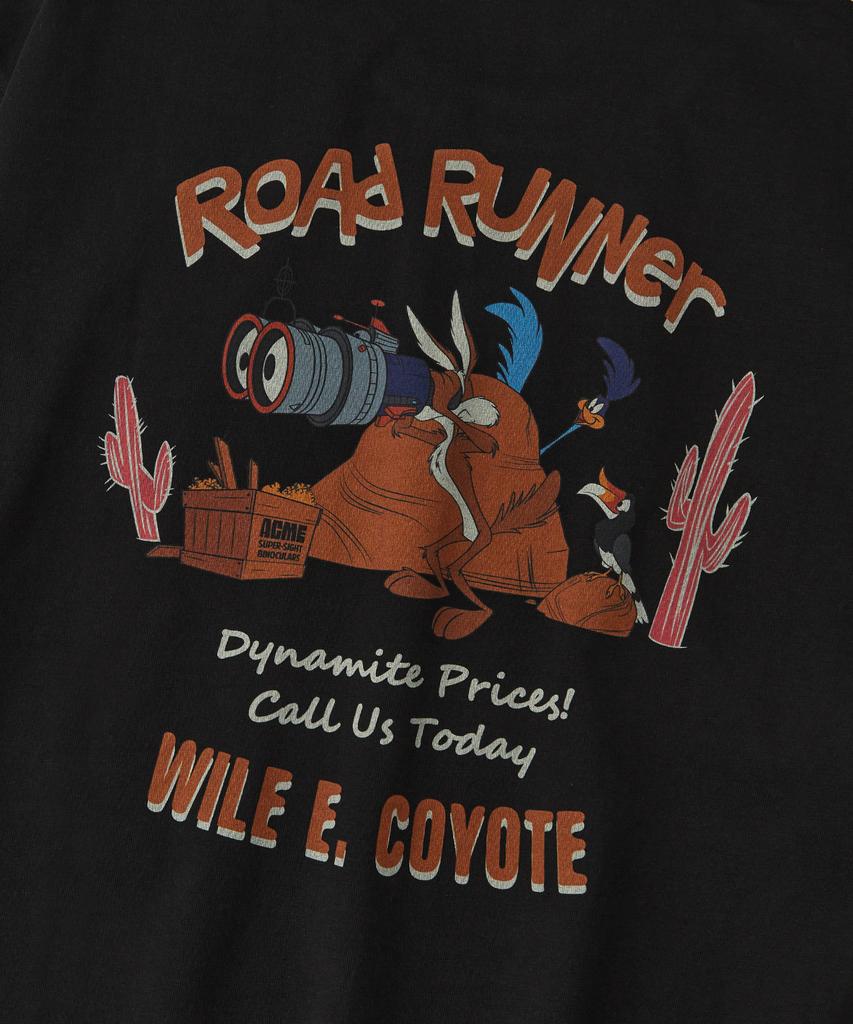 ВЫДАЮЩАЯСЯ футболка [Looney Tunes] с коротким рукавом(Позвоните нам сегодня)_Черный