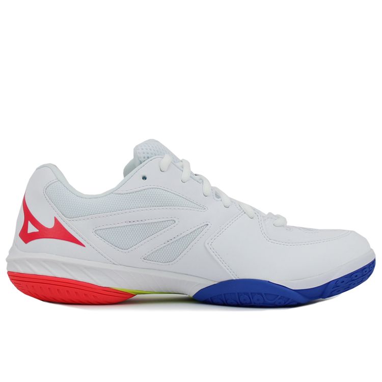 Mizuno Claw 2 Comfortable Trend Shock Absorption Slip Resistant Durable Low Top Badminton Shoes Unisex Sneaker White Blue Pink 71GA211013