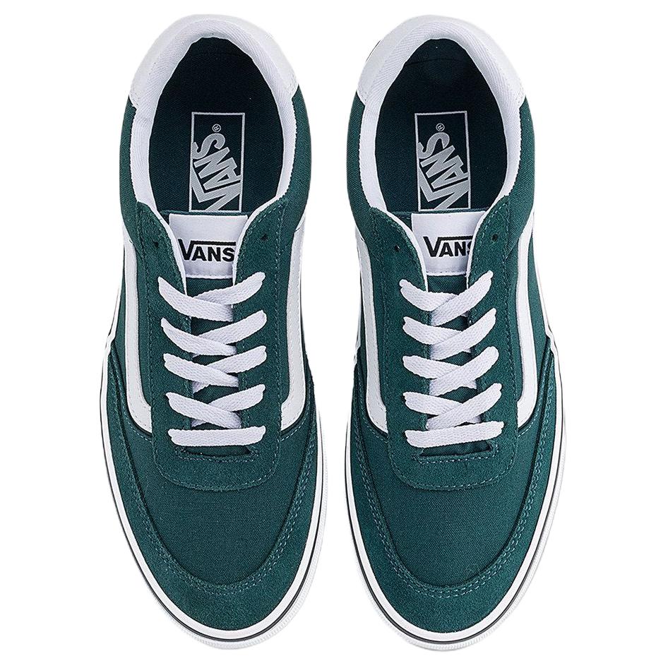 Vans Кроссовки для скейтборда Brooklyn LS, легкие, износостойкие, нескользящие и дышащие, низкие, мужские, зеленые VN000YU3FRJ