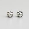 S925 Sterling Silver Thai Treasure Spacer Beads - DIY Handmade Bracelet Accessories.