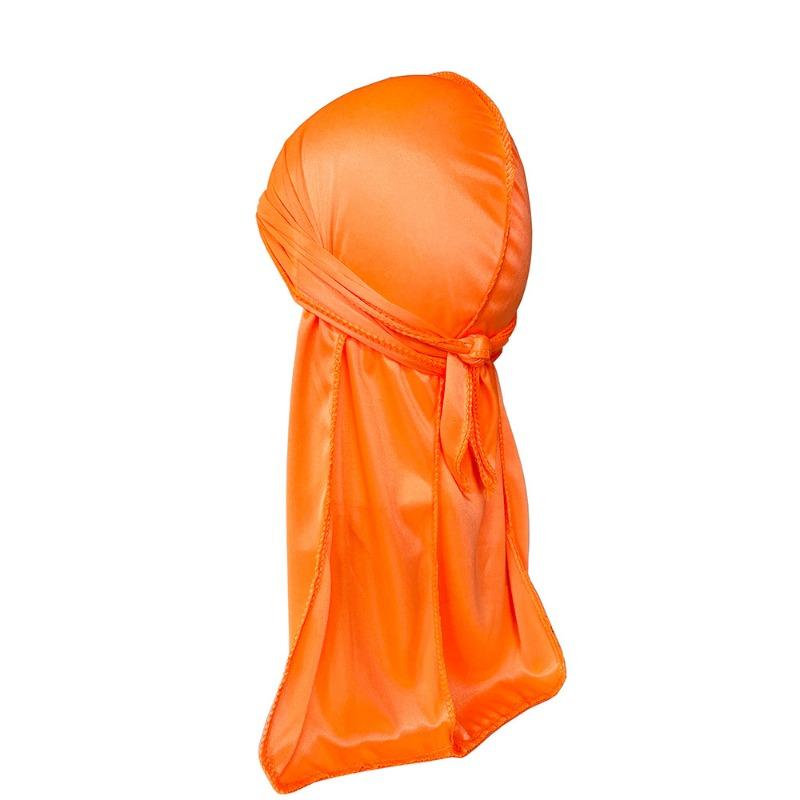 Уличный танцевальный велоспорт шарф на голову на резинке эластичный утолщенный плотный легкий тканевый длинный хвост шляпа SILKY DURAG