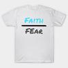 T Shirt Women Faith Over Fear Harajuku Print Kawaii Tshirt Summer Short Sleeve Female T-Shirt Top Tee