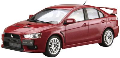 Aoshima Bunka Kyozaisha Модель автомобиля серии Mitsubishi CZ4A Lancer Evolution Final Edition 2015, пластиковая модель 1/24 № 02
