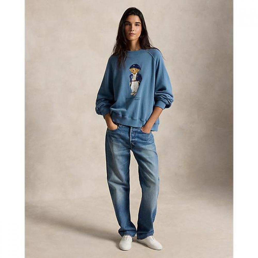 Polo Ralph Lauren Women Polo Bear Lightweight Fleece Crewneck Wmpokninfb21072400