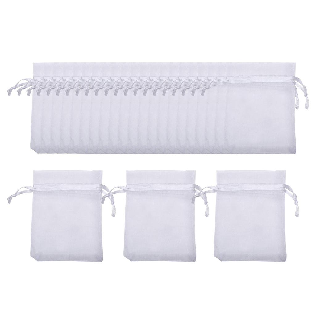 100 Pack Fruit Netting Bags 4x6 inch Fruit Protection Netting Bags Small for Strawberries Berries Mangoes Tomatoes Apples