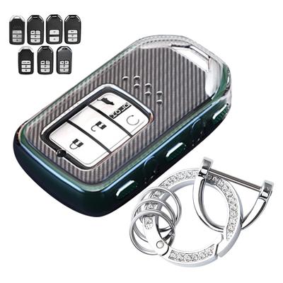 LETINGFAR Чехол для ключа для Honda, Чехол для смарт-ключа, Крышка для ключа, ТПУ, Приятный на ощупь,
