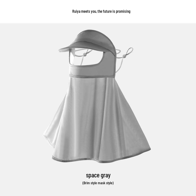 Ruiya Женская летняя солнцезащитная маска-бикини для лица с градиентным румянцем