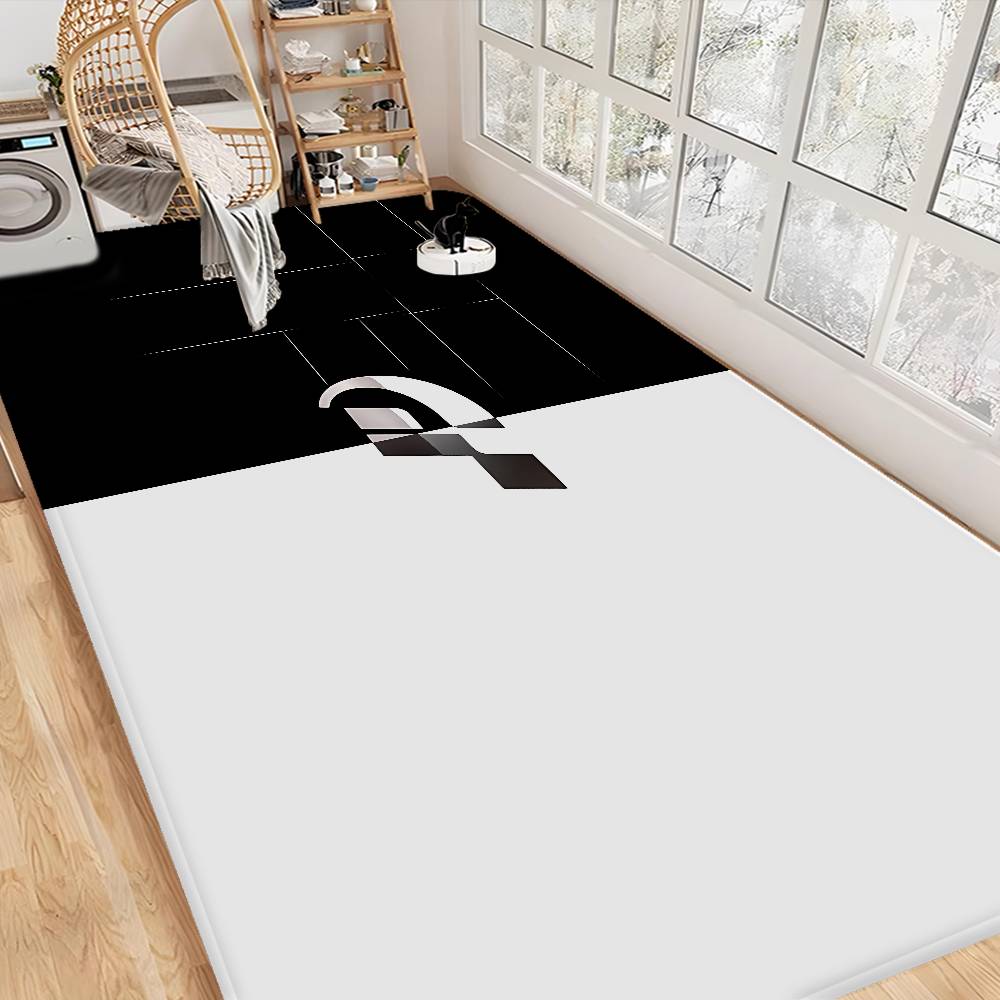 G Gran Turismo Room Mats Cheaper Anti slip Modern Living Room Balcony Printed Welcome Rug