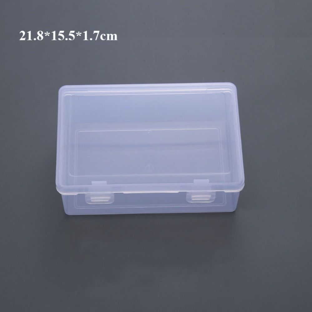 Квадратный контейнер для ювелирных бусин, пластиковый чехол для мелких предметов, новый органайзер для мелочей, держатель для электроинструментов