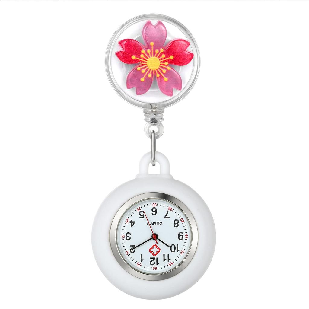 Lancardo силиконовые милые карманные аналоговые карманные часы для медсестры идеальный подарок для воспитателей и учителей в День медсестры часы, часы, медсестра, водонепроницаемые, клипса,