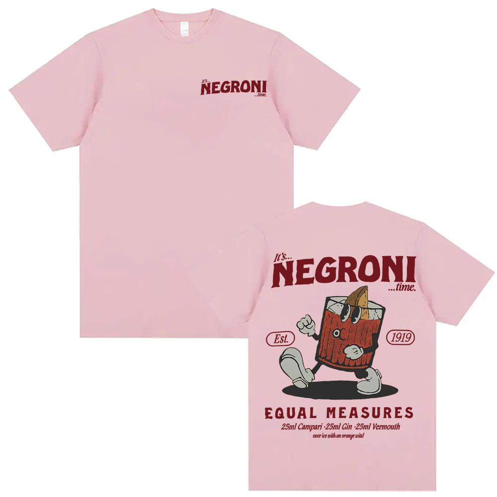 Negroni Lovers забавные подарки мем футболка унисекс модные эстетичные удобные футболки мужская одежда 100% хлопок свободные футболки топы