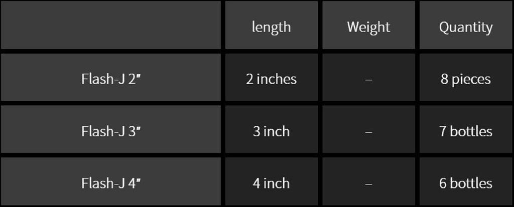 Fish Arrow Мягкая приманка Flash J 2 дюйма, 8 шт. в упаковке #22 (2465)