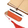 Handmade Leather Pen Bag PU Leather Pen Sleeve Pouch Pen Protective Bag Exquisite Gifts