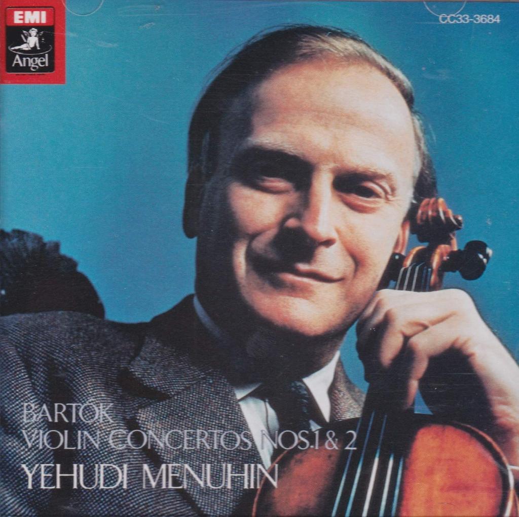 CD BARTOK BARTOK - Violin Concertos Nos.1 6 2: Menuhin CC333684 Japan Classical Used