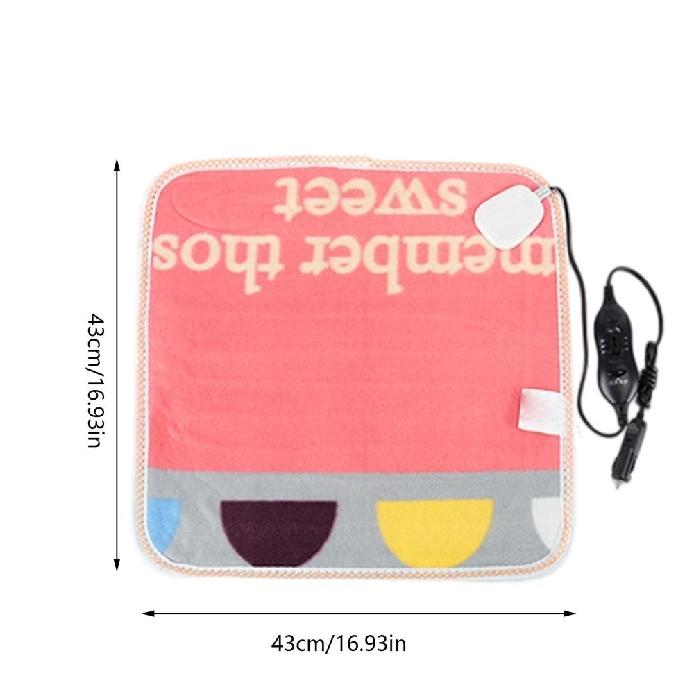 USB-обогреваемая подушка на сиденье для зимы, дома, работы, отдыха, на открытом воздухе, кемпинга, рыбалки, пикника, концертов, трибун, спорта