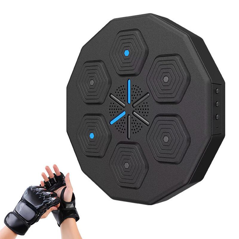 Home Smart Boxing Reaction Trainer Music Smart Fight Target Wall-Mounted Fitness Artifact Electronic Light Boxing