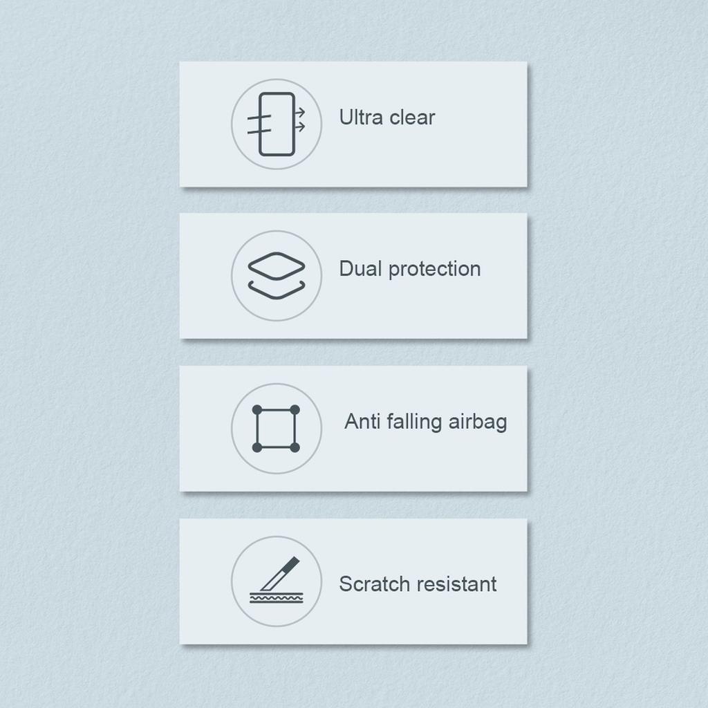 Nillkin Nature Pro Rugged Case for iPhone 14 Pro - Blue Protective Cover