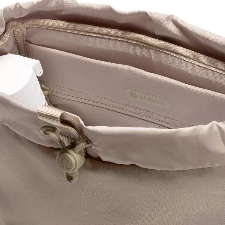 Lululemon Nylon Backpack Mini Unisex Oak Brown LU9COIS-069458