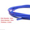 Синий Автомобильный Двигатель 5М 5 Метров 4мм Силиконовый Вакуумный Трубопровод Шланг Силиконовая Трубка 16.4ft