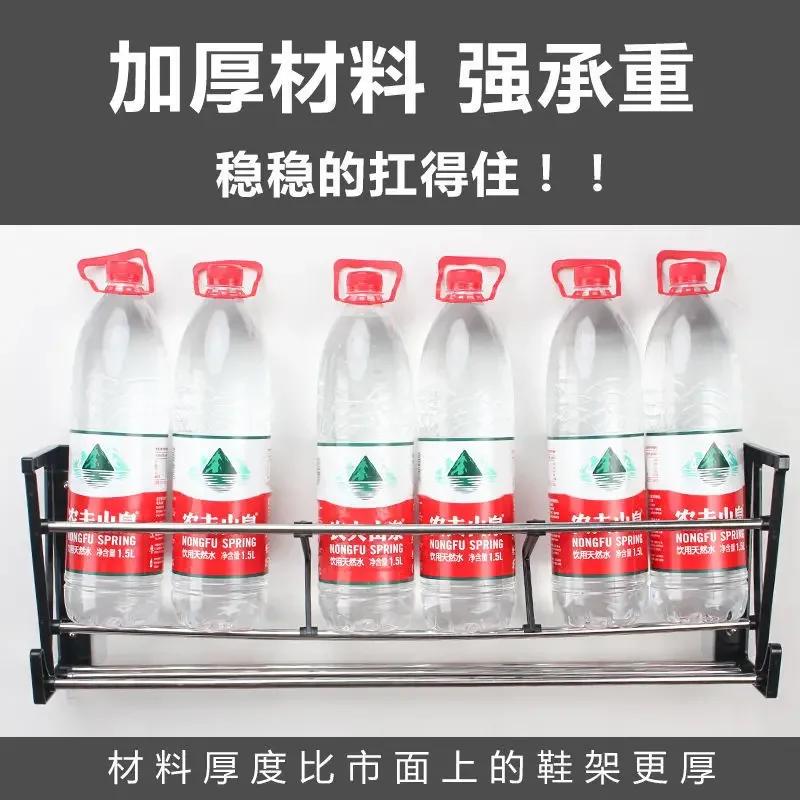 Вешалка для тапочек в ванной Простая настенная стойка для хранения обуви в дверном проеме Экономия места за дверью Настенная стойка для хранения обуви Артефакт