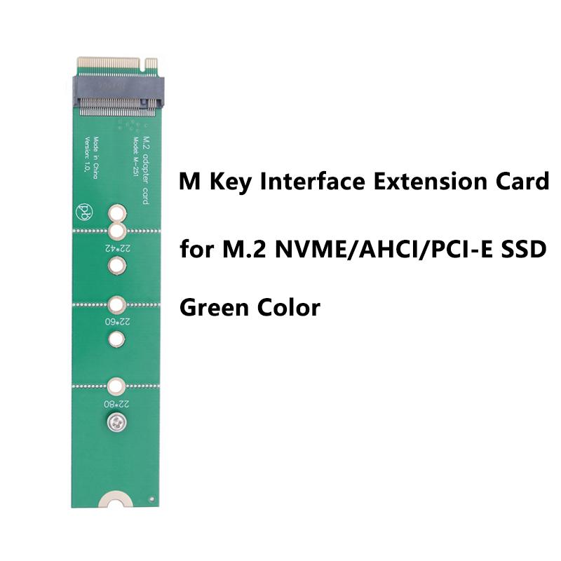 Плата-райзер M.2 NGFF NVME AHCI PCIE с разъемом M2 (B+M/M key) для тестирования и защиты SSD, male-female