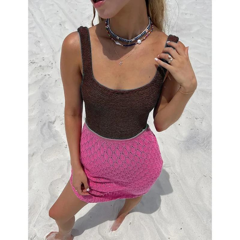 Pleated Crinkle 2025 Wavy Slim Fabric Solid One Piece Swimsuit Women Swimwear Monokini Beachwear Outfit Bodysuit