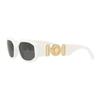 Versace Fashionable Elegant Gray Lens Rectangular Sunglasses Unisex sunglasses 0VE436140187